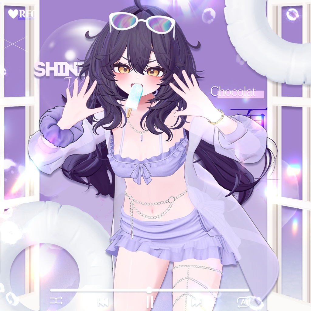 🌊 【12アバター対応】 Shining Wave 👙