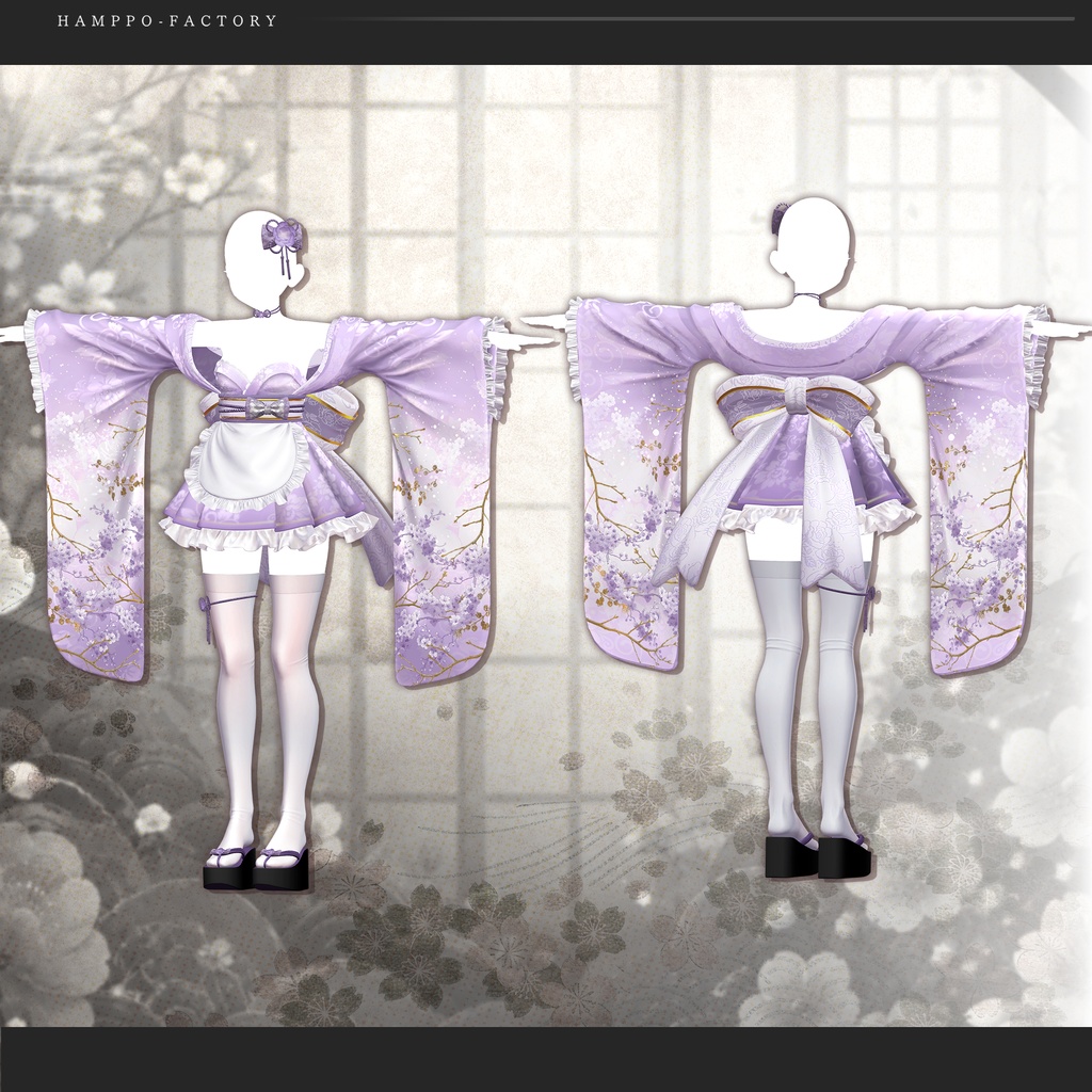 ✨SALE✨【16アバター対応】 Flora Wa-maid 🌺