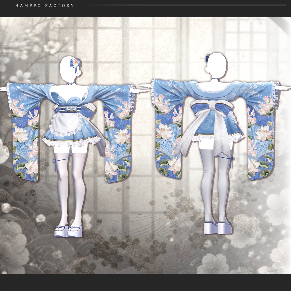 ✨SALE✨【16アバター対応】 Flora Wa-maid 🌺