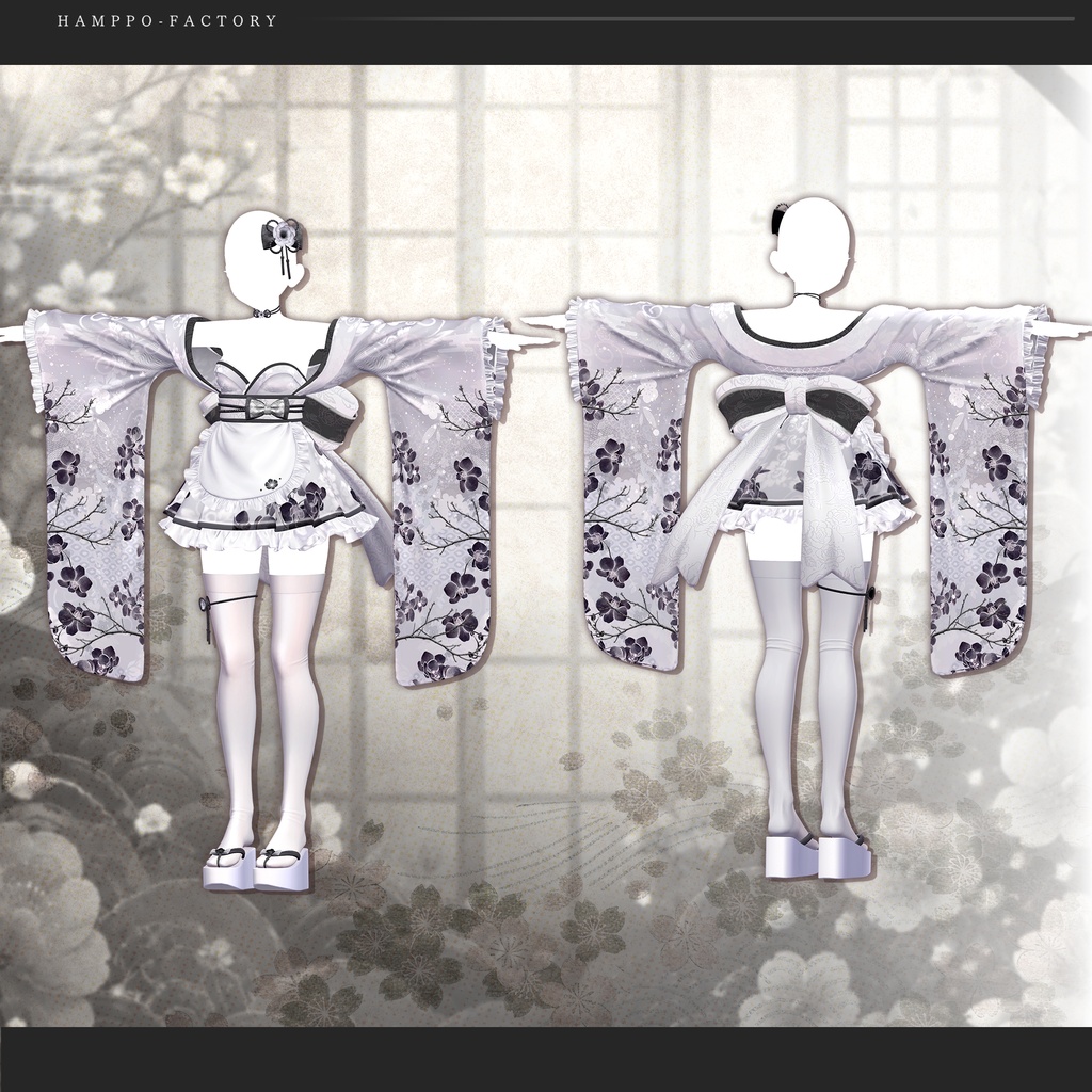 ✨SALE✨【16アバター対応】 Flora Wa-maid 🌺