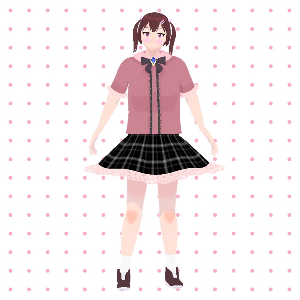 【オリジナル3Dモデル】ツーミ