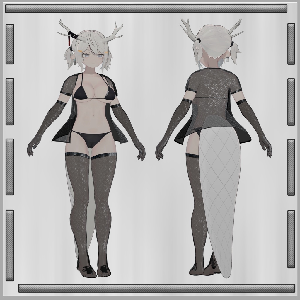 Yollchang Free Scaled Outfit - L00T Shop - BOOTH