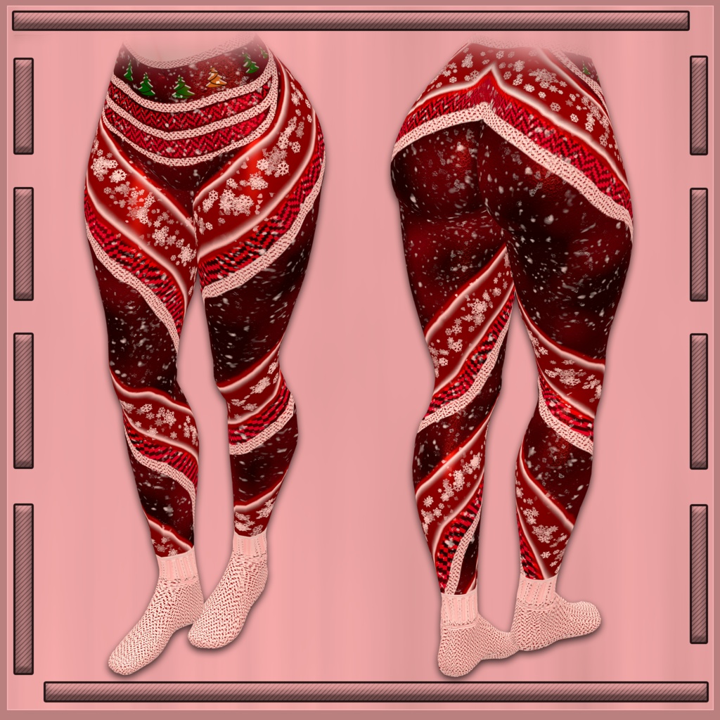 ストライプタイツ Striped Tights (Apollo, Selestia, Inaba Kaya, Milltina)