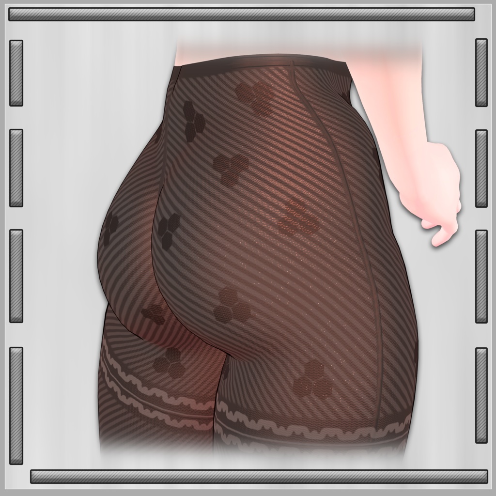 ストライプタイツ Striped Tights (Apollo, Selestia, Inaba Kaya, Milltina)