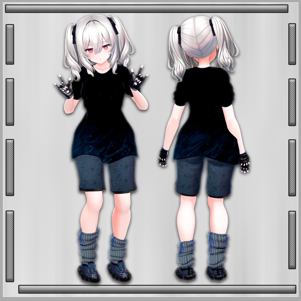 Free "Street Meet" outfit for Milltina (無料の「ストリートミート」衣装)