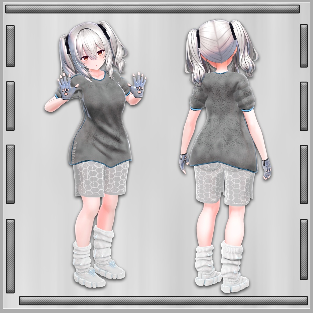 Free "Street Meet" outfit for Milltina (無料の「ストリートミート」衣装)