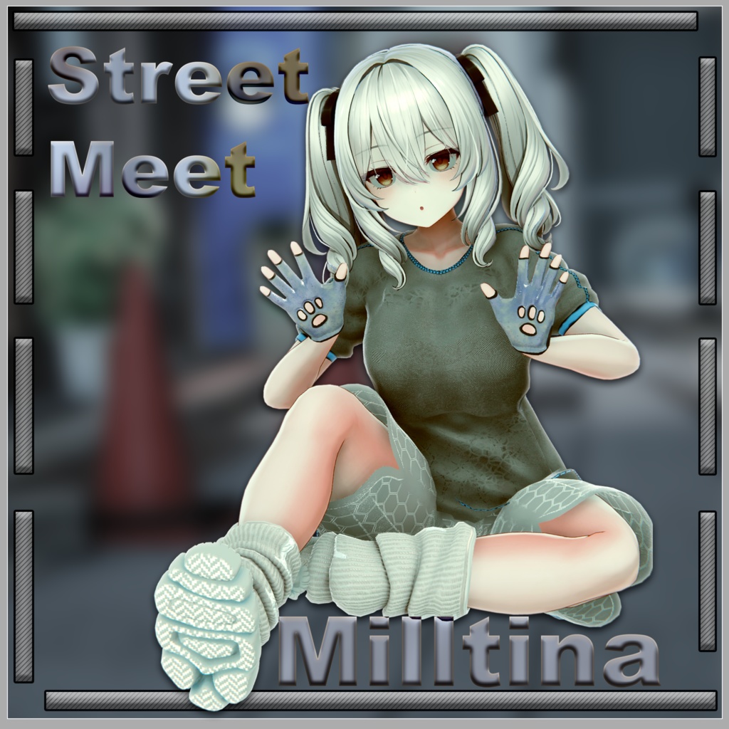 Free "Street Meet" outfit for Milltina (無料の「ストリートミート」衣装)