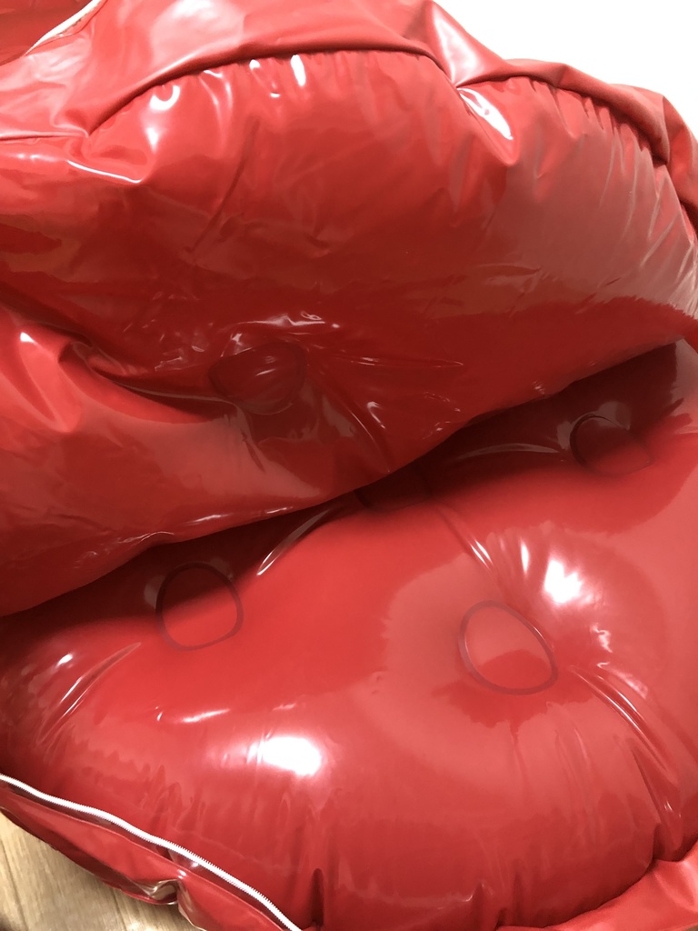 【ワインレッド】インフレータブルスリープサック