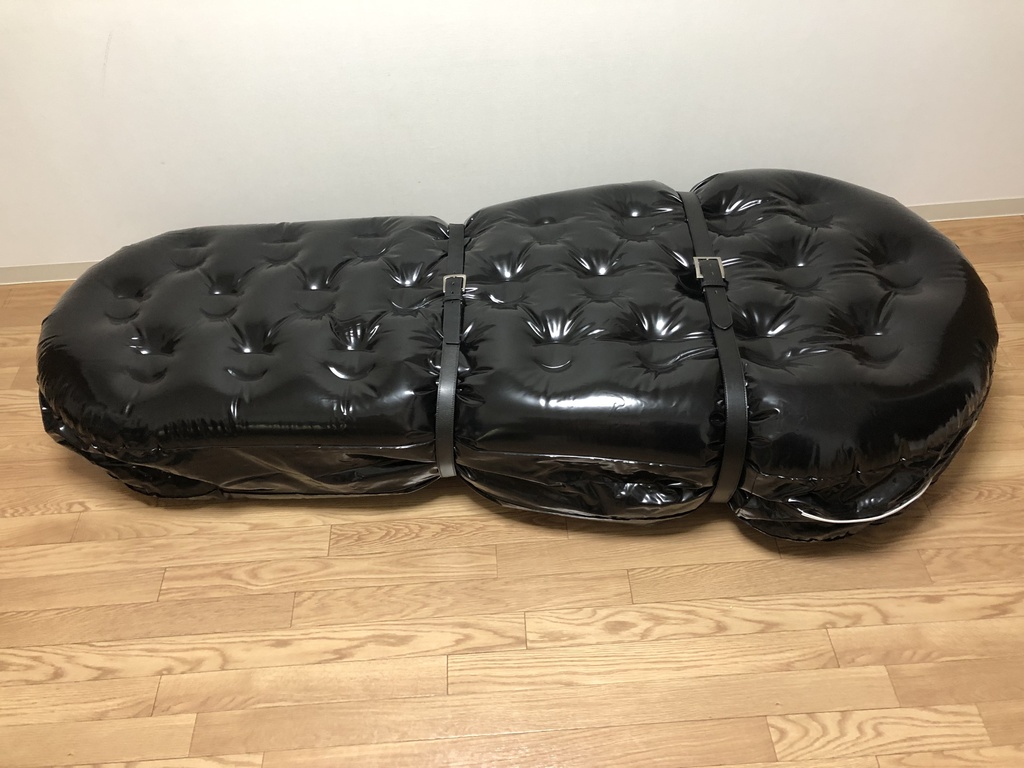 【ブラック】インフレータブルスリープサック