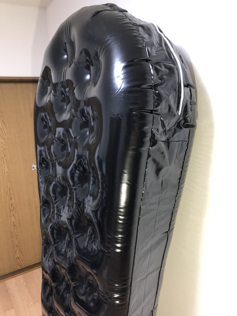 【ブラック】インフレータブルスリープサック
