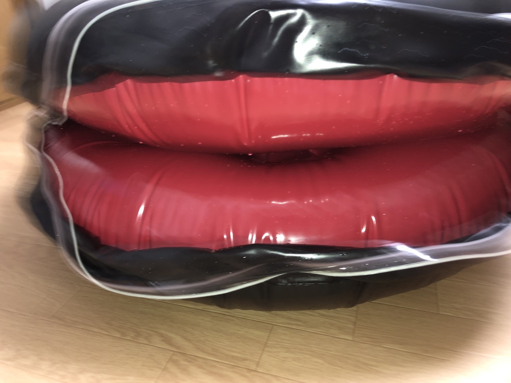 【スリープサック】インナーレッド/アウトブラック