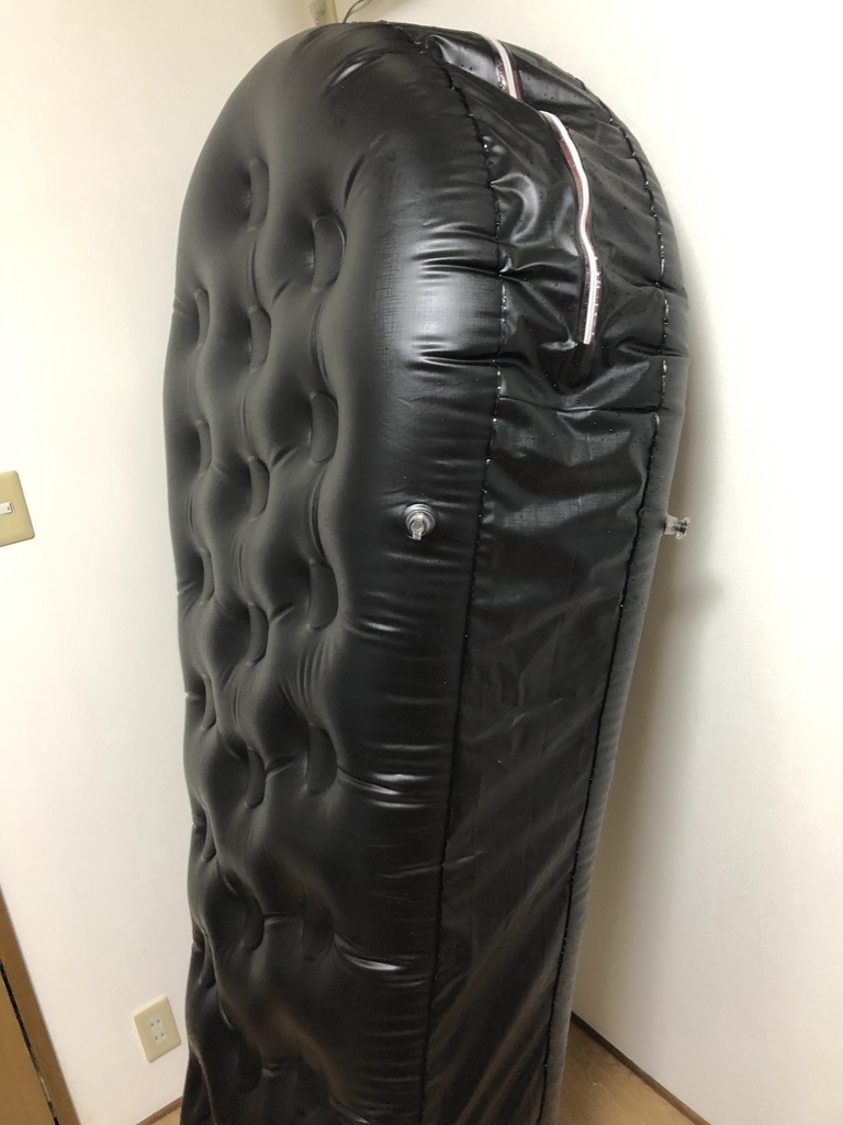 【スリープサック】インナーレッド/アウトブラック