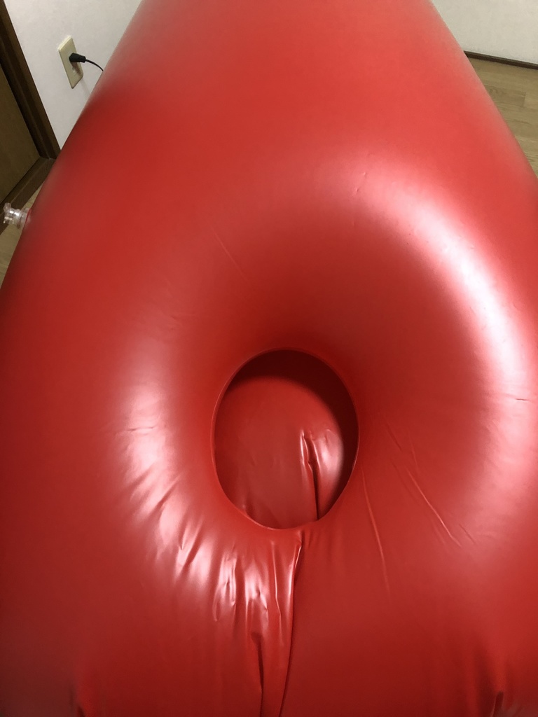 【レッド】顔出し穴ありスリープサック