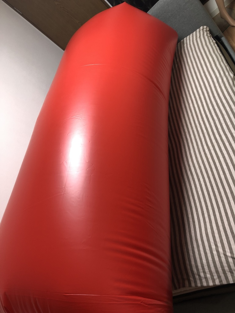 【巨大エアバッグ】インフレータブル・チューブワーム