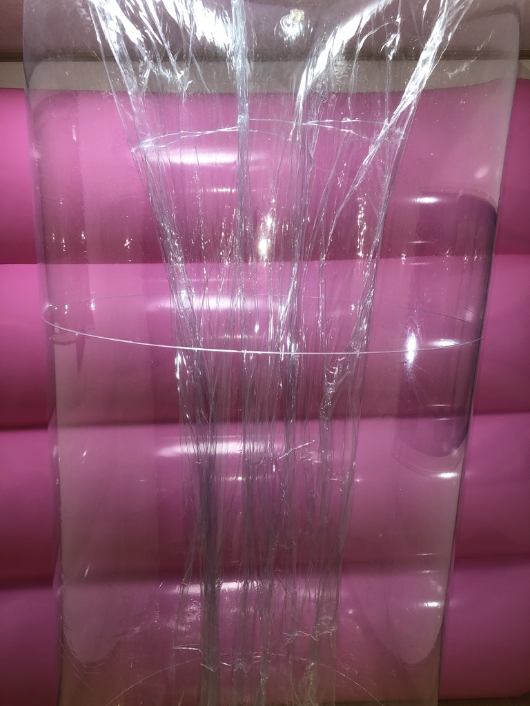 巨大ワーム型エアーバッグ クリアカラー