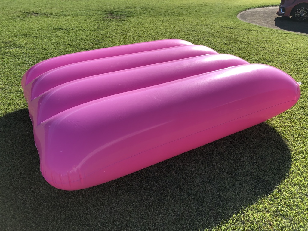 【第二期再販】ピンクの大きなエアーマット