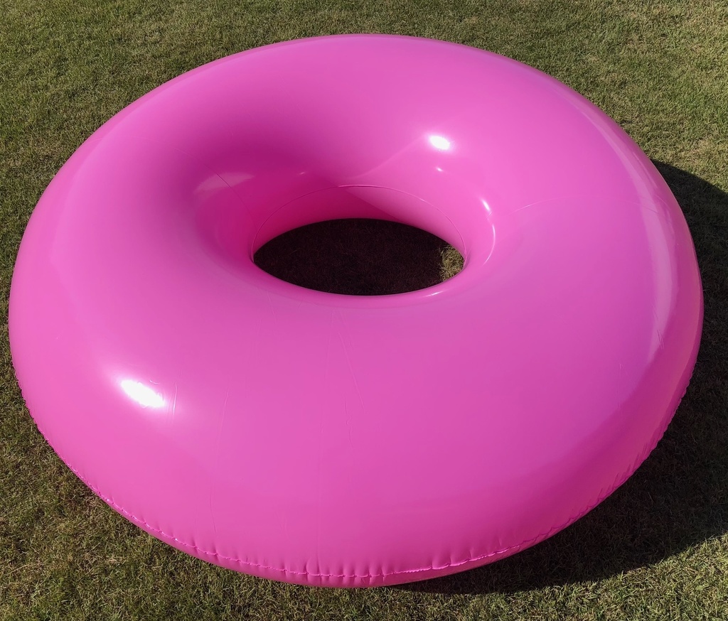 【50%OFFセール】直径200cm! 超々巨大ピンクカラー浮き輪