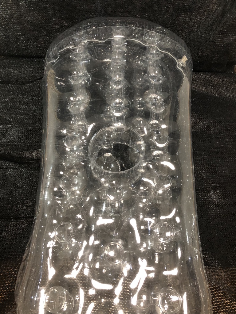 【穴有り】クリアカラースリープサック