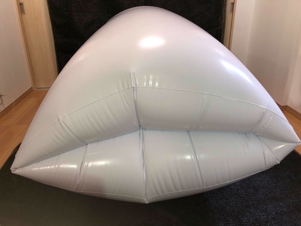 【ホワイト】巨大チューブ型ボンデージエアーバッグ