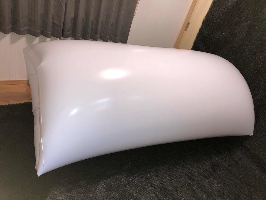 【ホワイト】巨大チューブ型ボンデージエアーバッグ