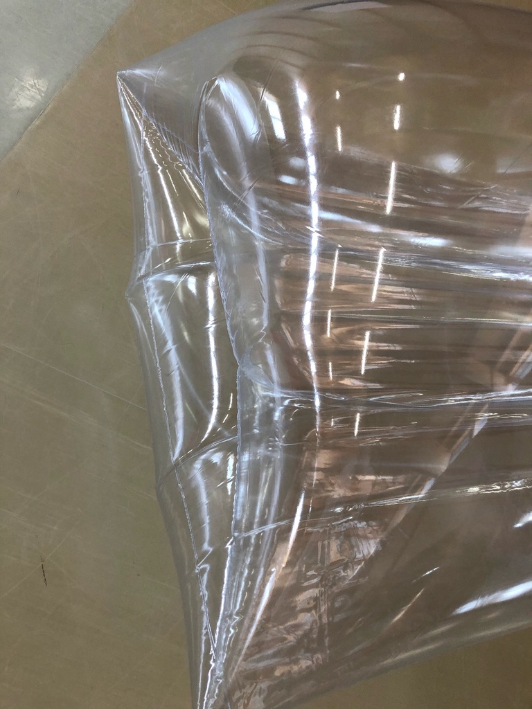 【クリア】巨大エアーバッグ ワーム型拘束具