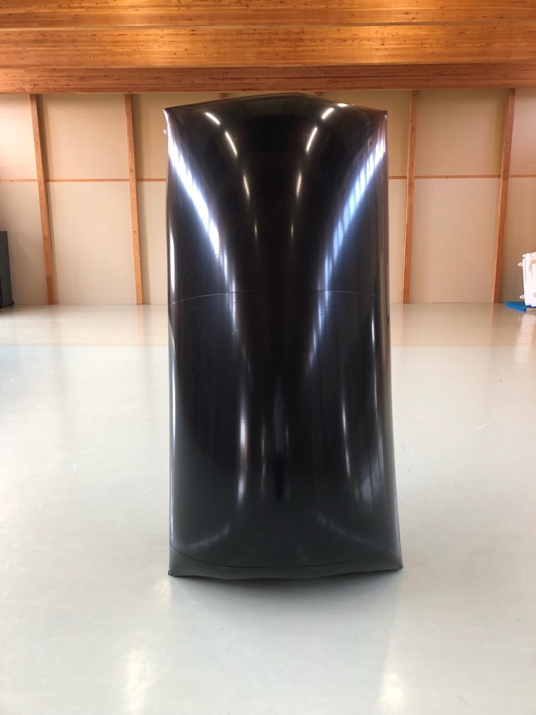 【ブラック】巨大エアーバッグ ワーム型拘束具