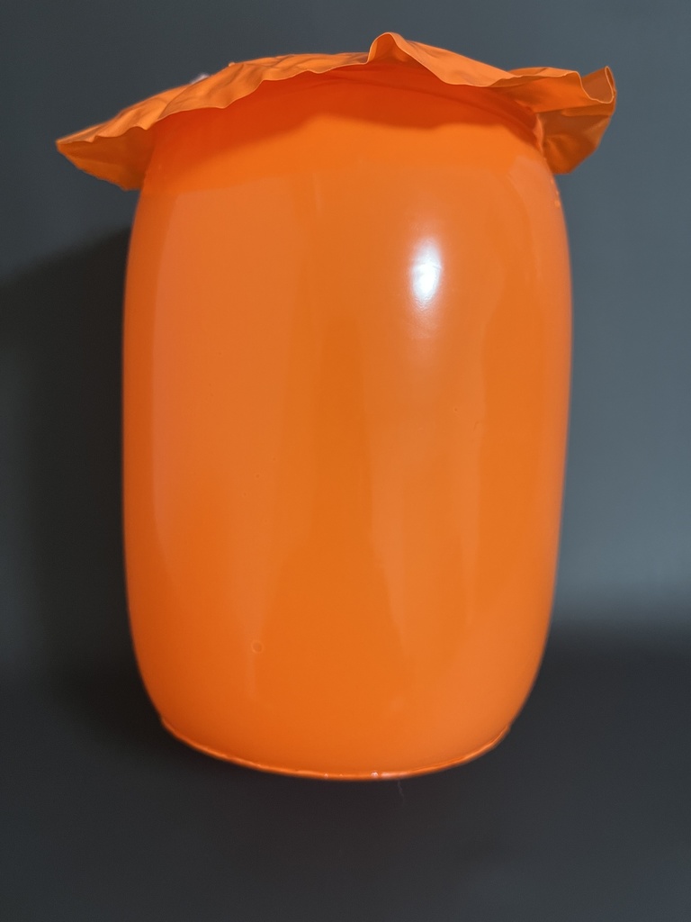 【オレンジ】ふわふわ空ビのエアホール スカートあり