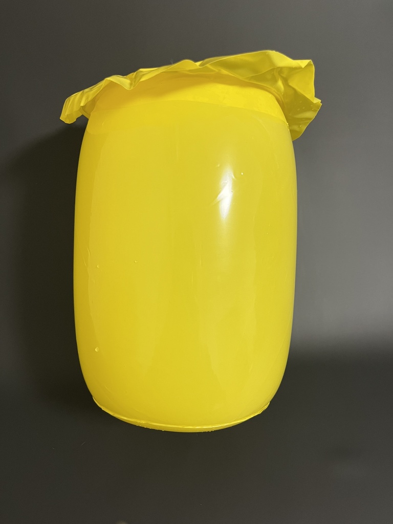 【イエロー】ふわふわ空ビのエアホール スカートあり