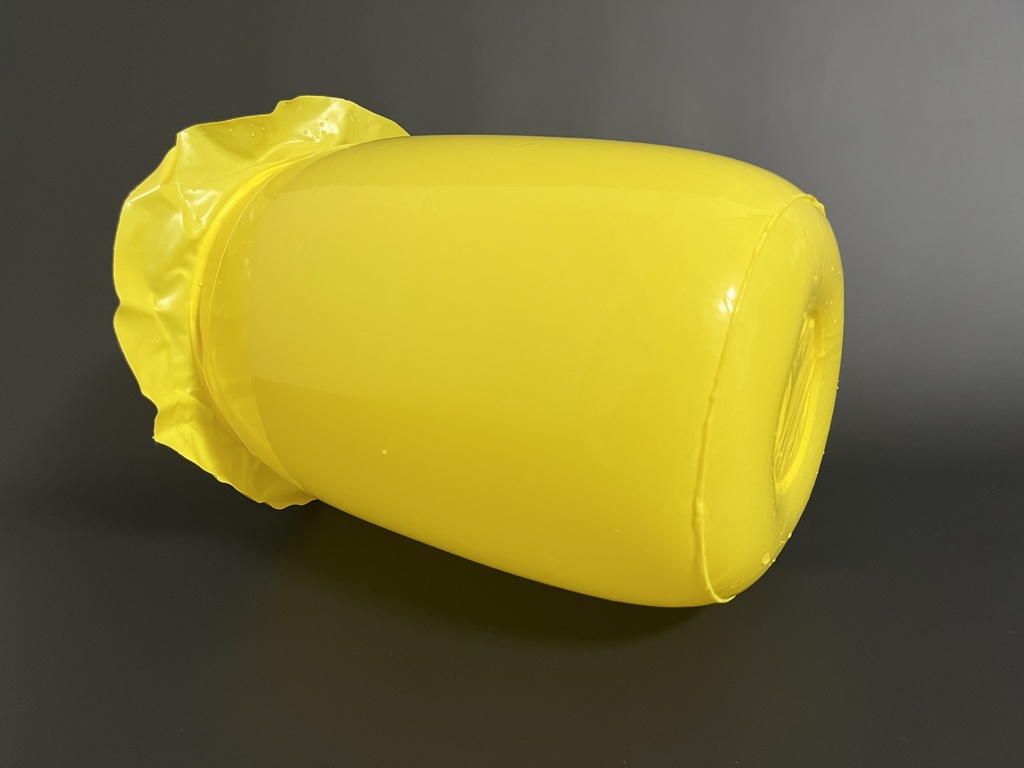 【イエロー】ふわふわ空ビのエアホール スカートあり