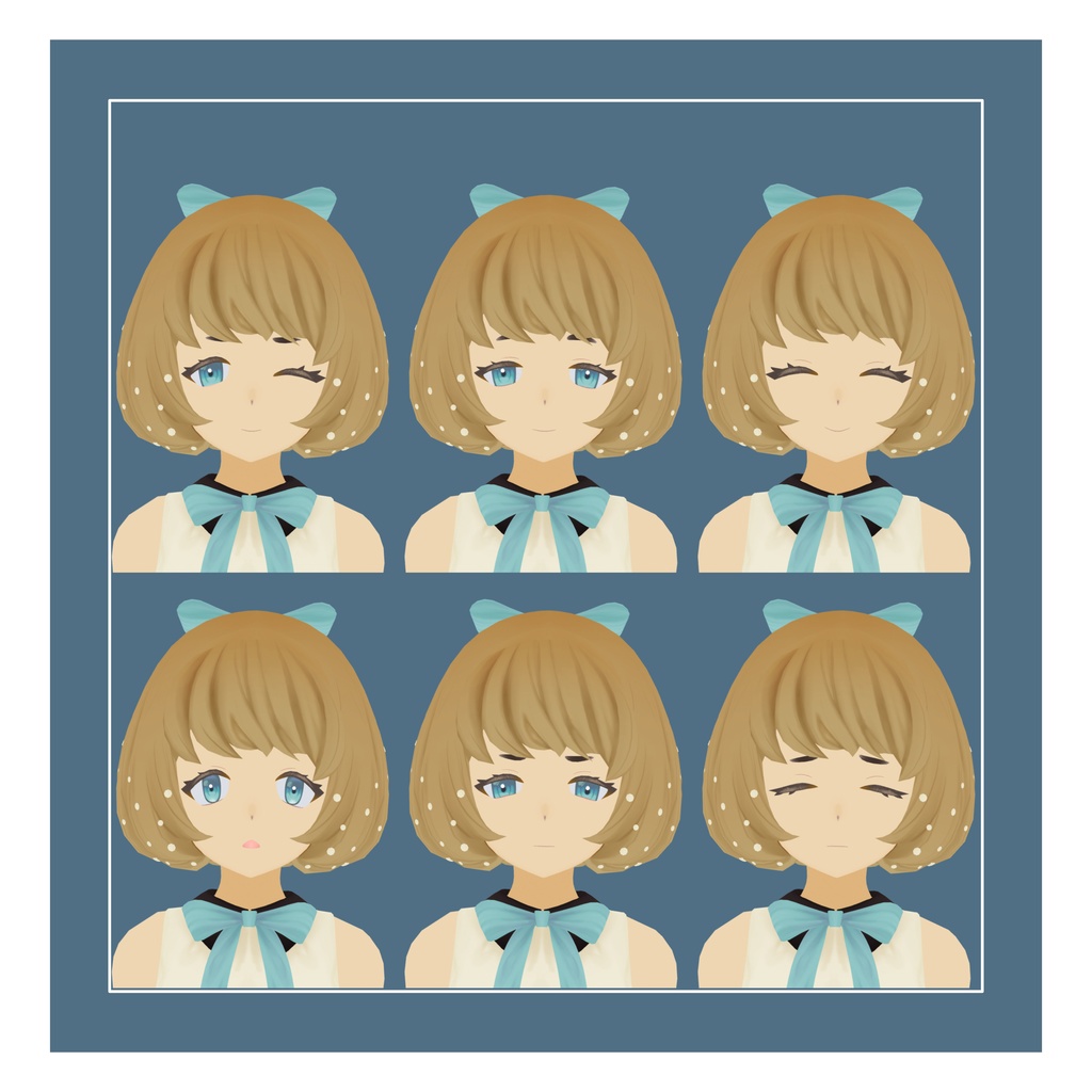 オリジナル3Dモデル「Palpome_パルポム」