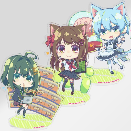 Misskey.io アクリルフィギュア