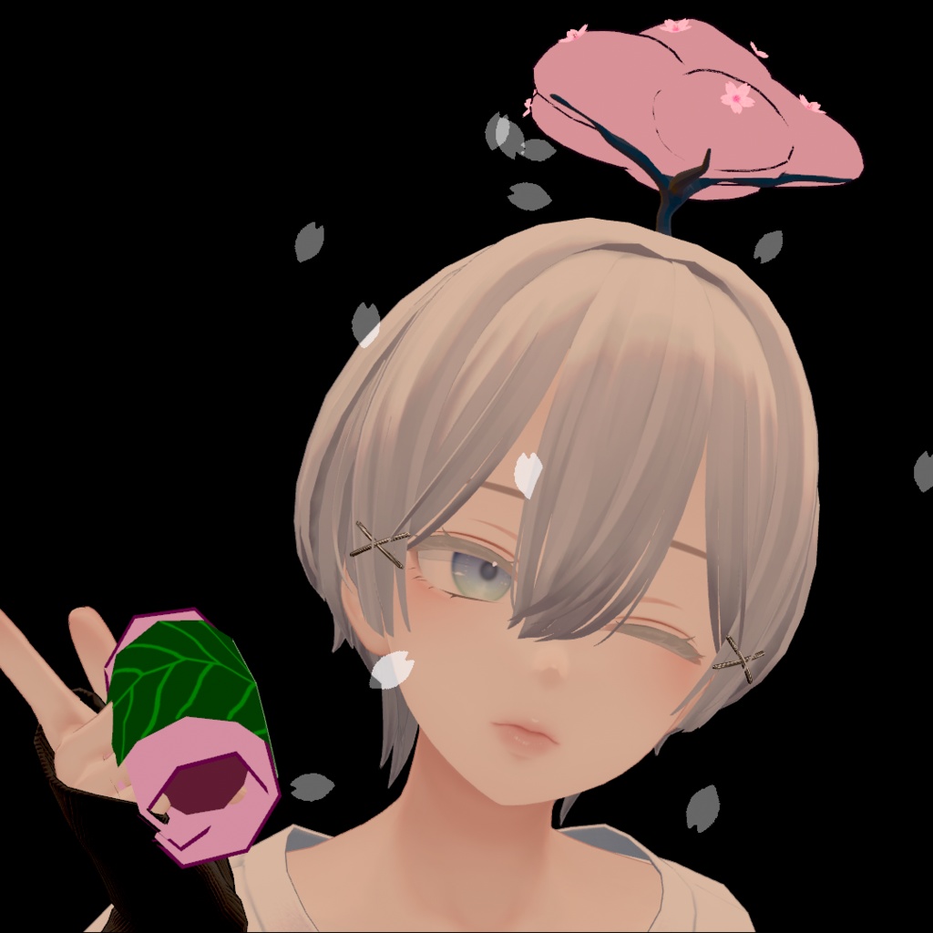 桜(Sakura)-ポータブルお花見セット【VRChat用アバターギミック】
