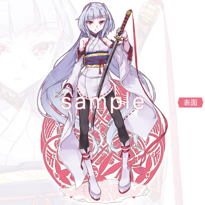 アクリルフィギュアな月雪ちゃん