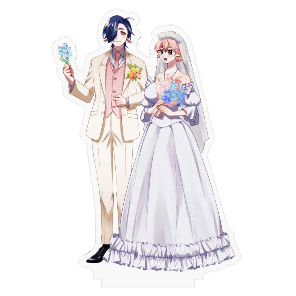 お花巫ウエディング アクリルフィギュア