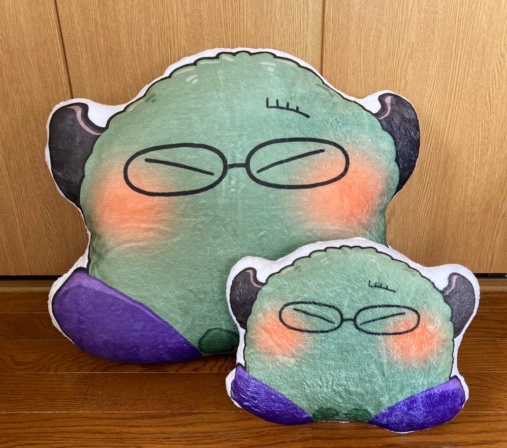 まりも部下ふかふかクッション