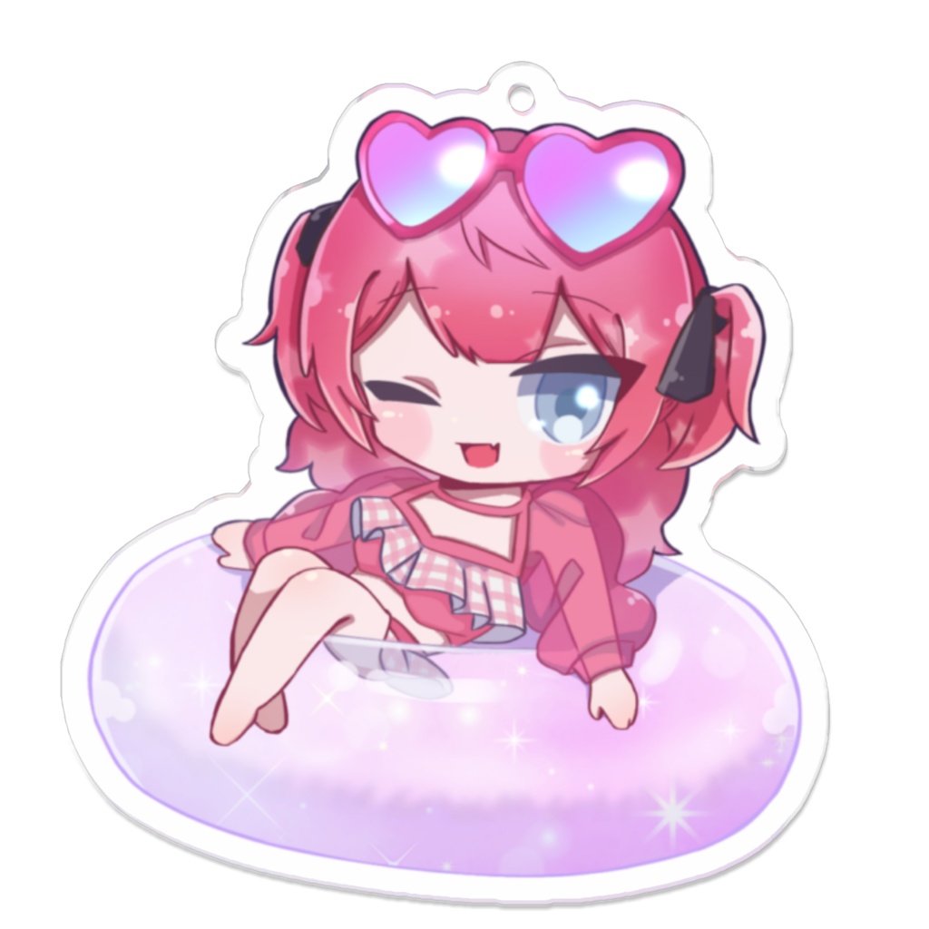 天瀬すい 水着ミニキャラアクキー