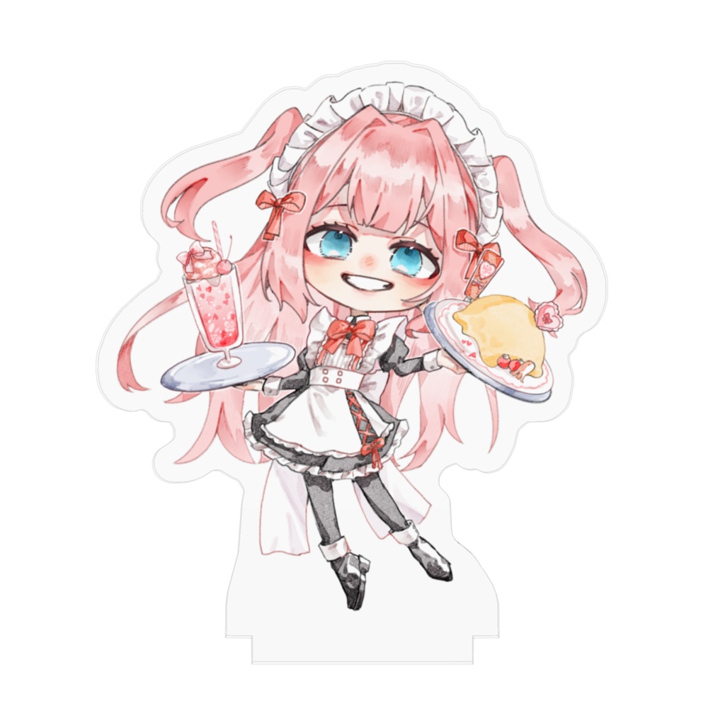 メイドミニキャラ アクリルフィギュア