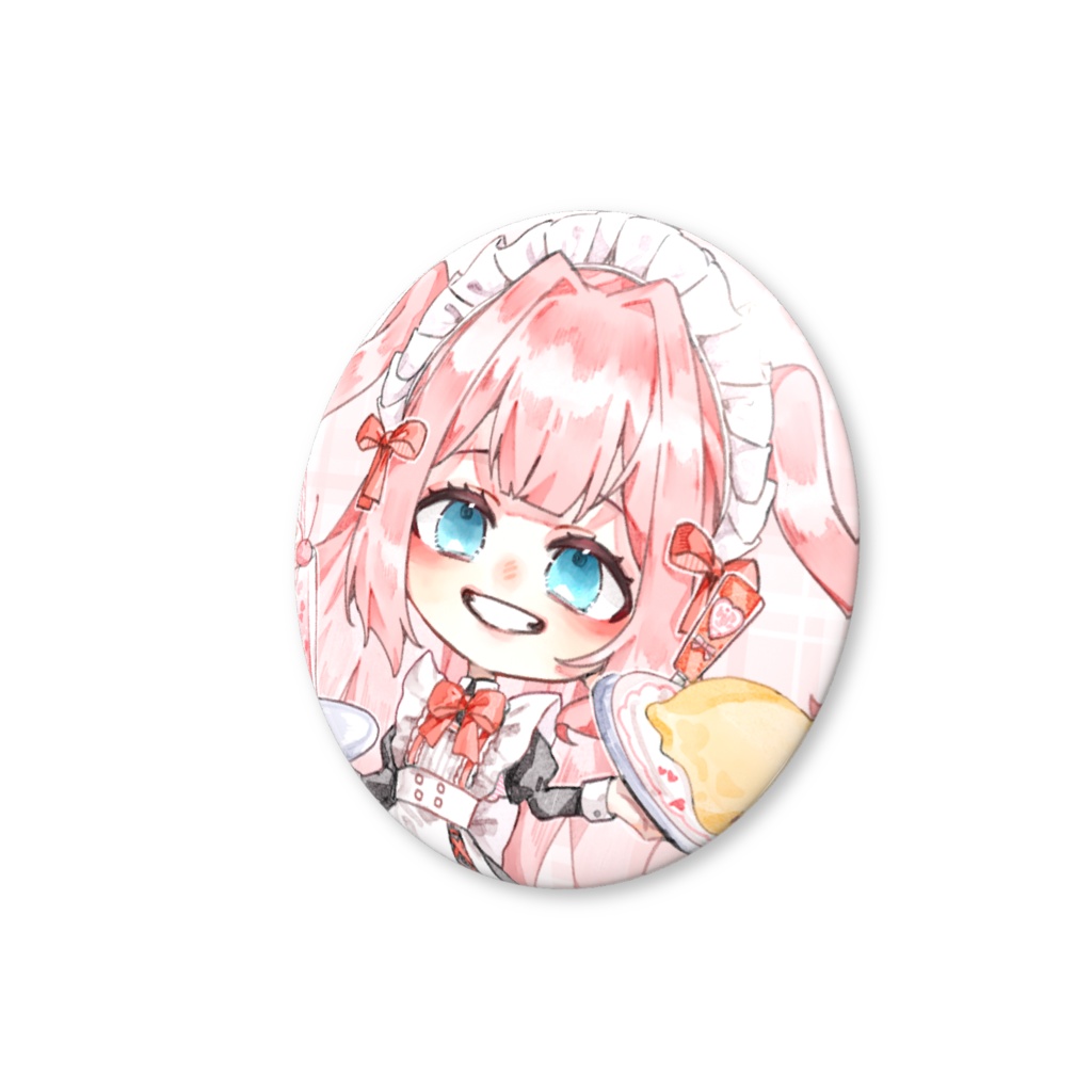 メイドミニキャラ 缶バッジ(バリュー)