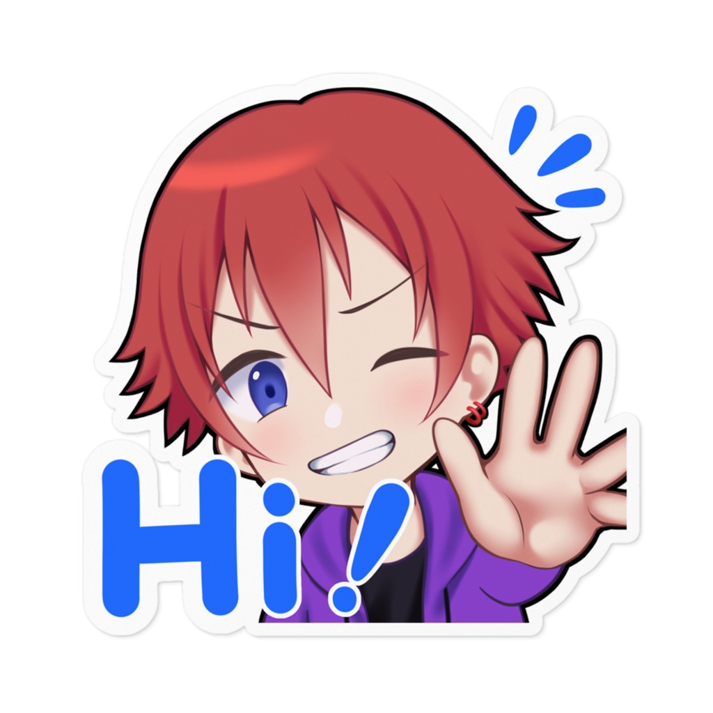 DJ REG Hi ステッカー