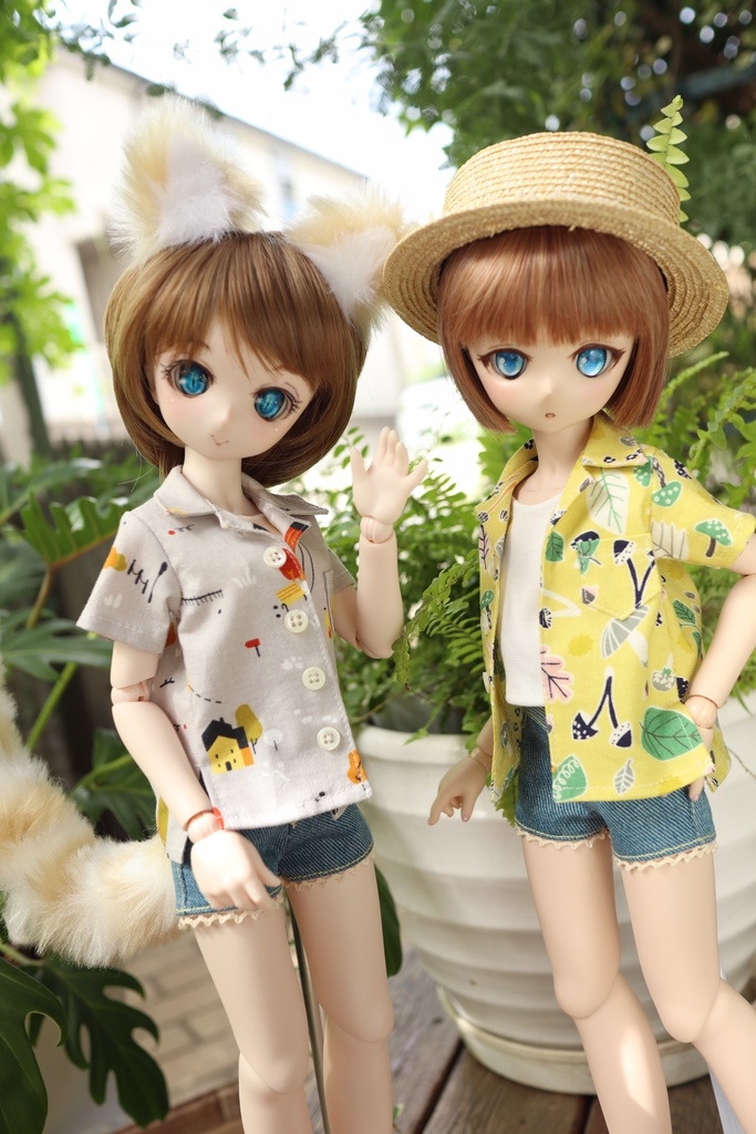 MDD mixきのこシャツ