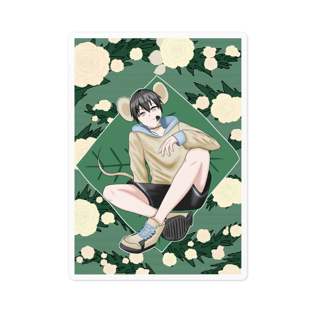 根津見昼助 ステッカー