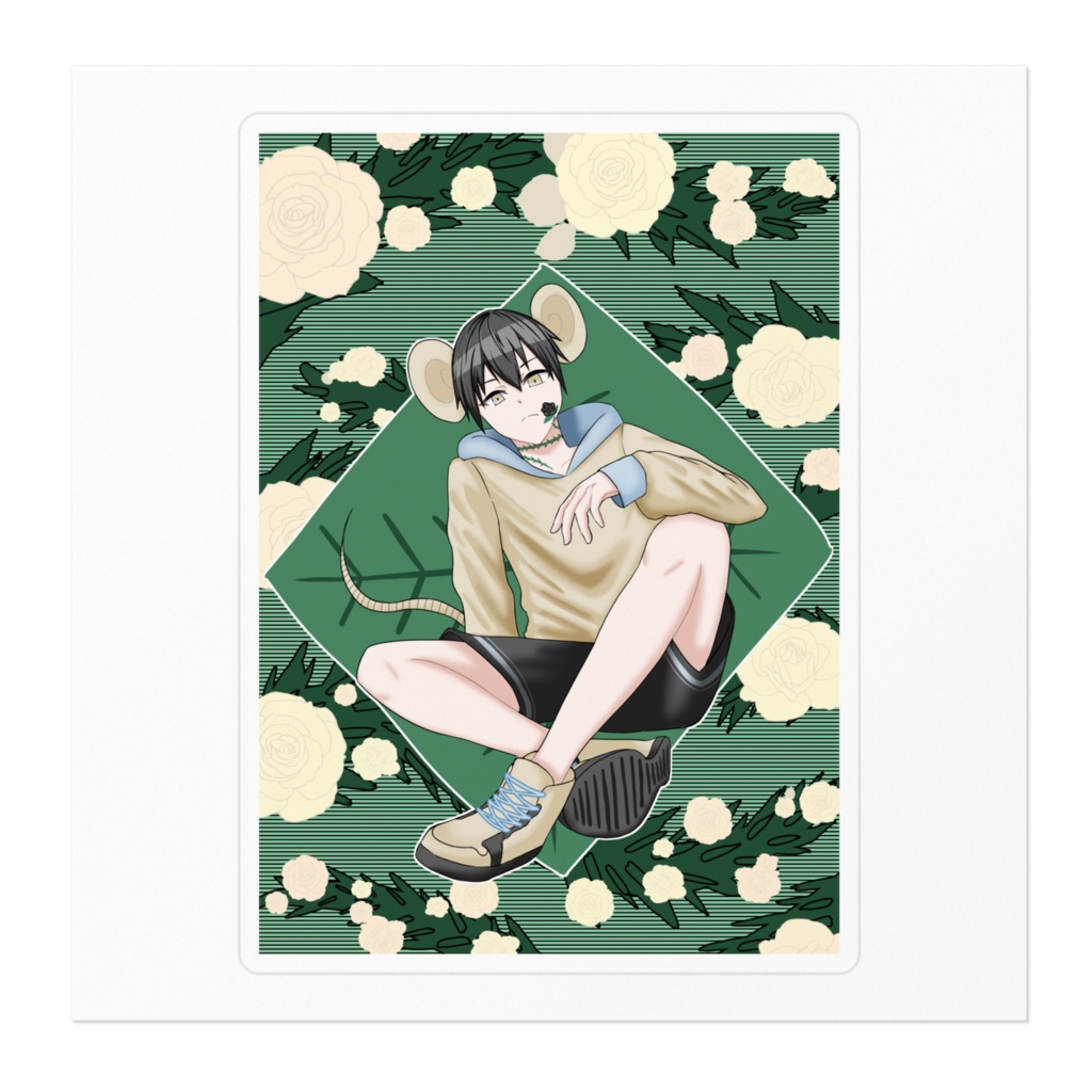 根津見昼助 ステッカー