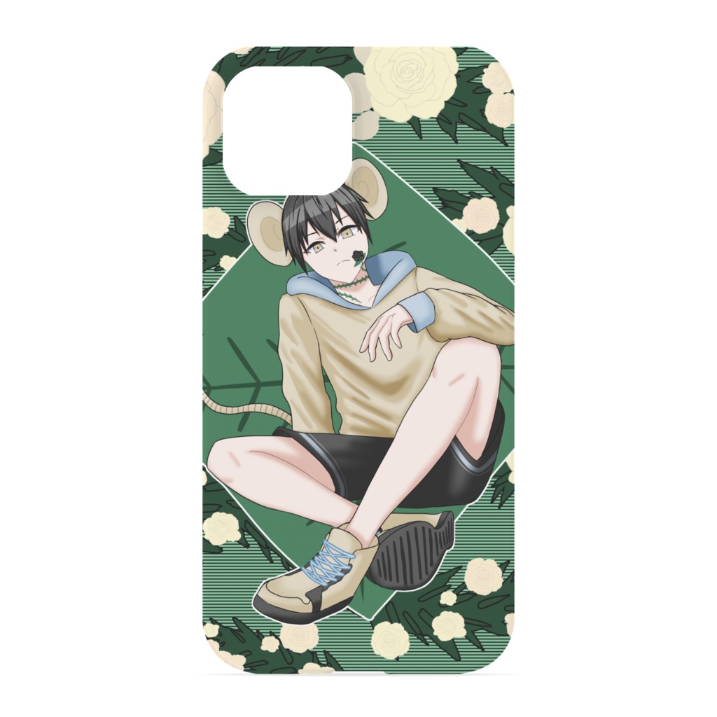 根津見昼助 iPhoneケース