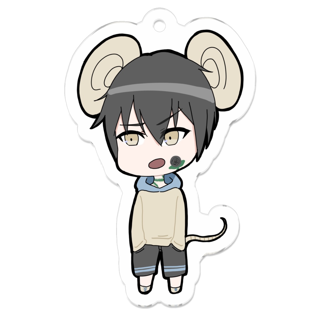 根津見昼助 デフォルメアクリルキーホルダー