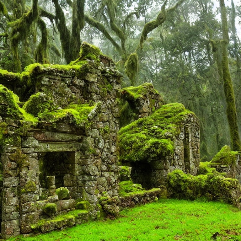 【TRPG背景素材】森の遺跡 背景100枚（人物なし／商用利用可）