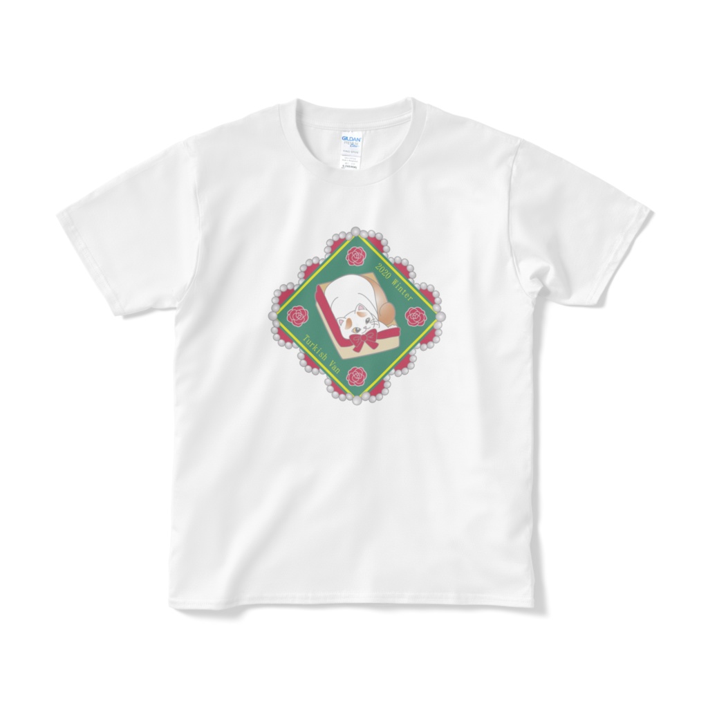 ● [Elegant Van Catsシリーズ] 2020 White Winter Tシャツ
