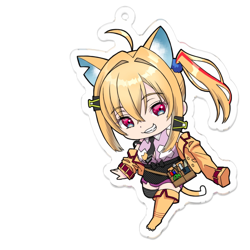 caスちゃんミニアクリルキーホルダー！