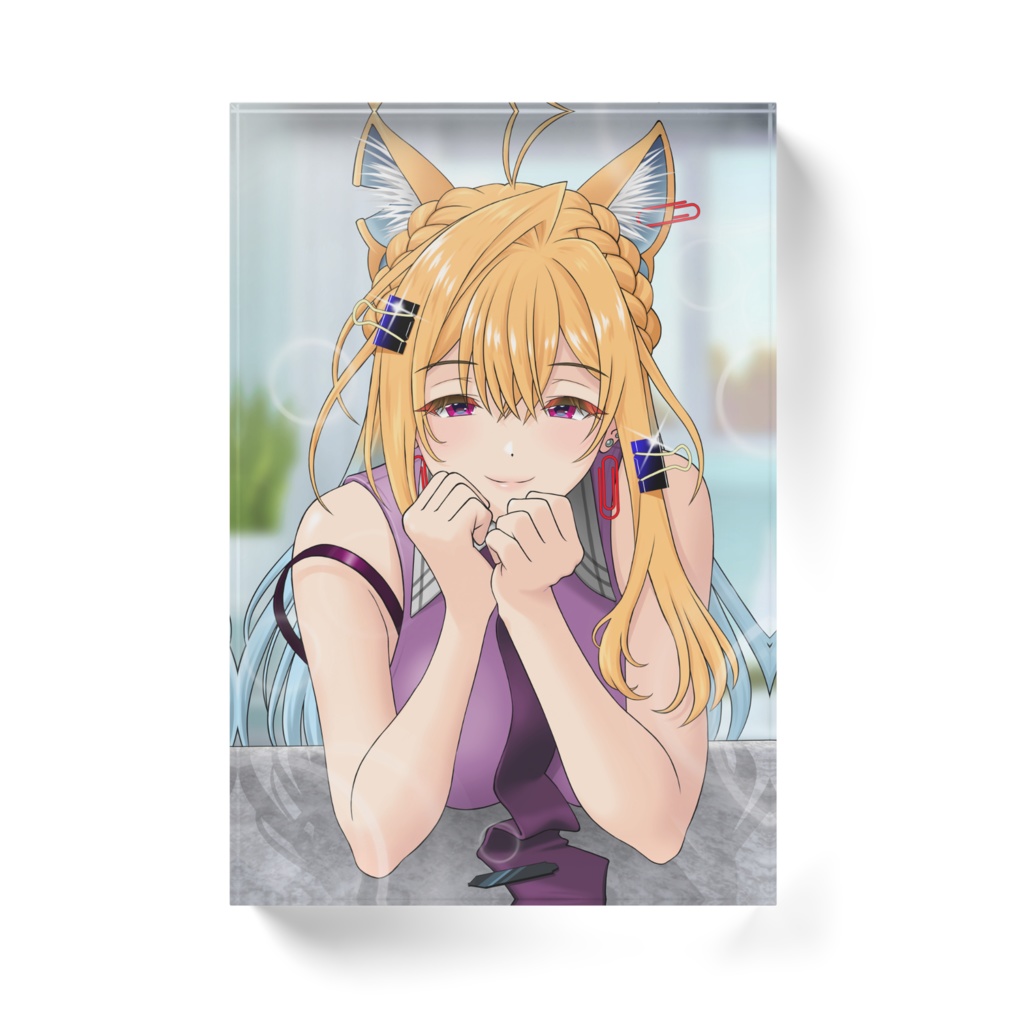 キャスちゃんアクリルブロック！