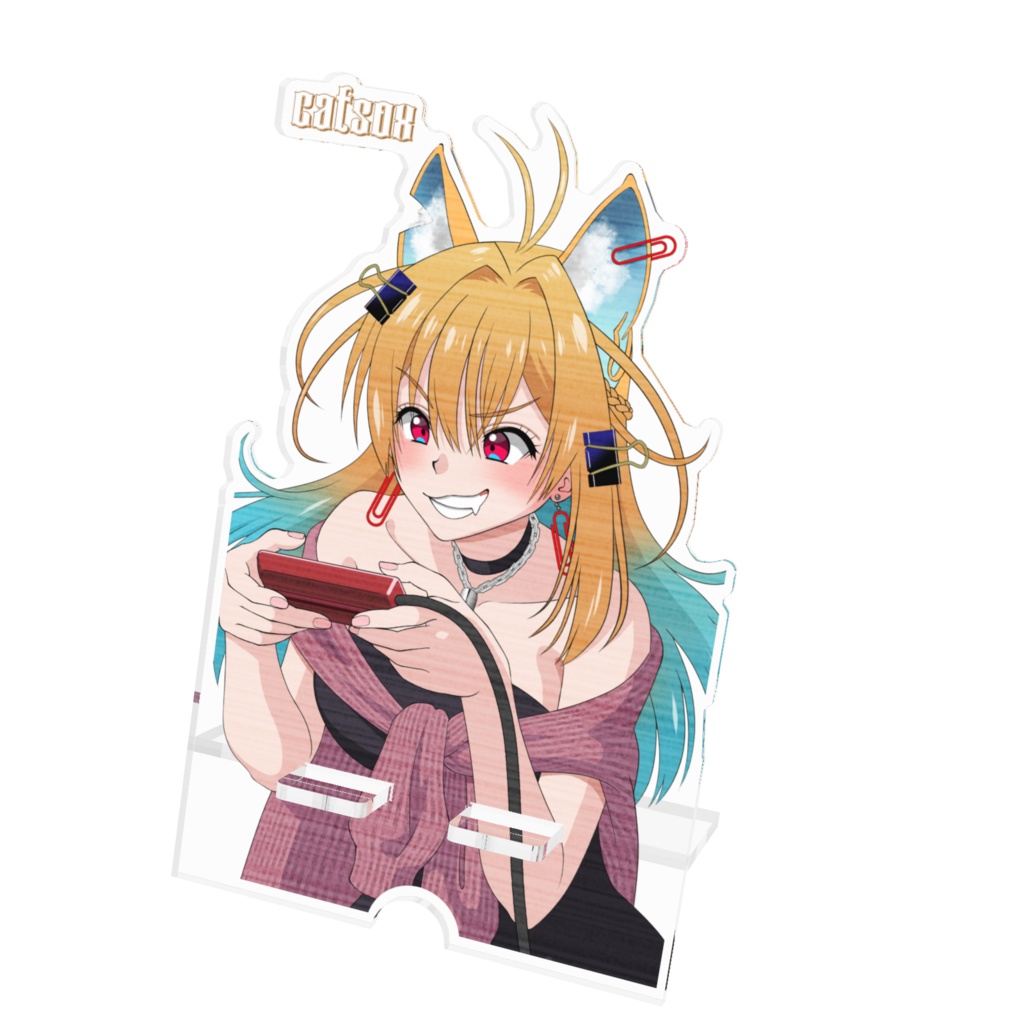 キャスちゃんスマホスタンド！