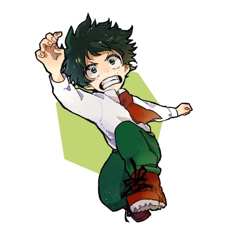 出久アクリルキーホルダー